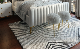 Carpet in the bedroom