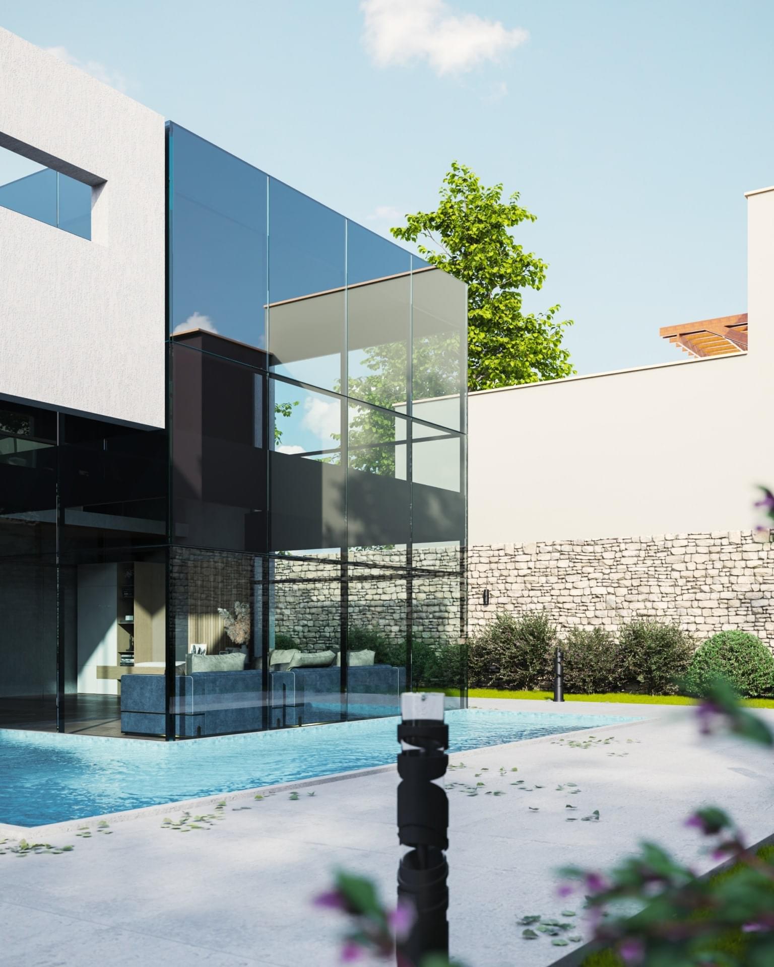 Cottage architectural construction